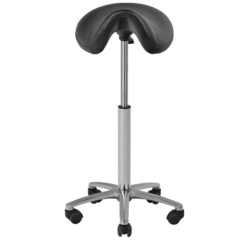 TABORET KOSMETYCZNY 001B CZARNY WYSOKI